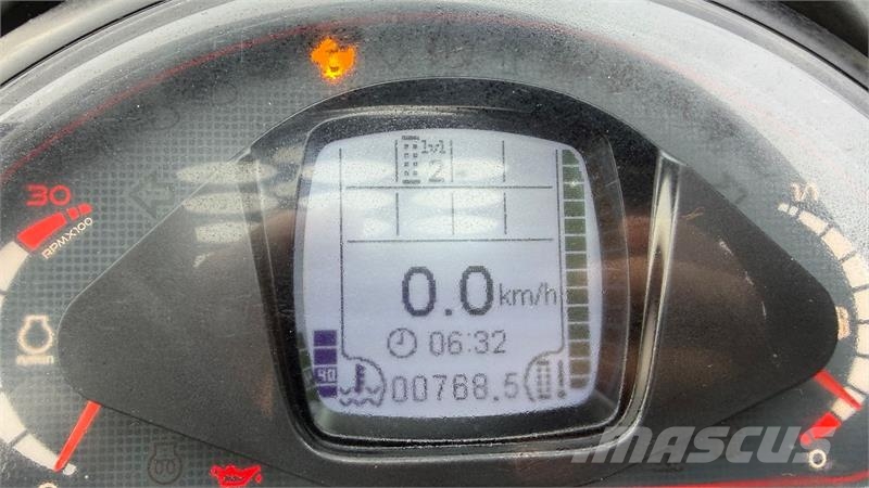 Kubota RT280-2 skovl, planerskovl, pallegafler Minilæsser - knækstyret