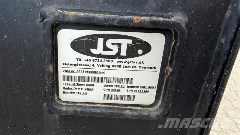 Kubota RT280-2 skovl, planerskovl, pallegafler Minilæsser - knækstyret