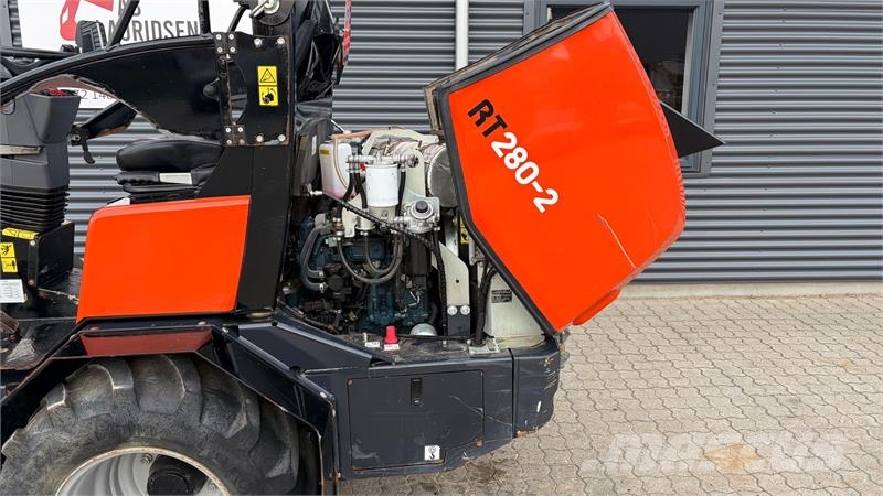 Kubota RT280-2 skovl, planerskovl, pallegafler Minilæsser - knækstyret