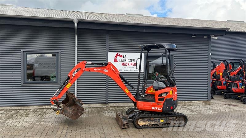 Kubota U17-3 Årgang 2021 - kun 979 timer m/tiltman Miniescavatori