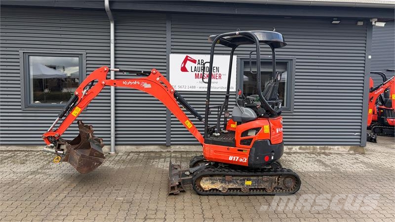 Kubota U17-3 Årgang 2021 - kun 979 timer m/tiltman Miniescavatori