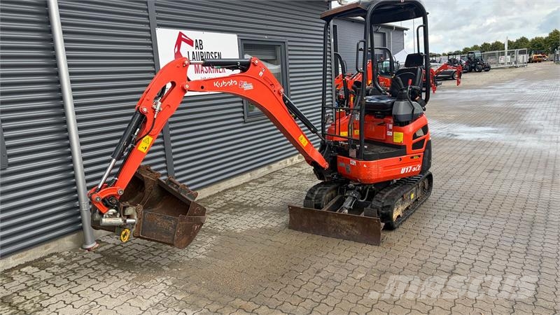 Kubota U17-3 Årgang 2021 - kun 979 timer m/tiltman Miniescavatori