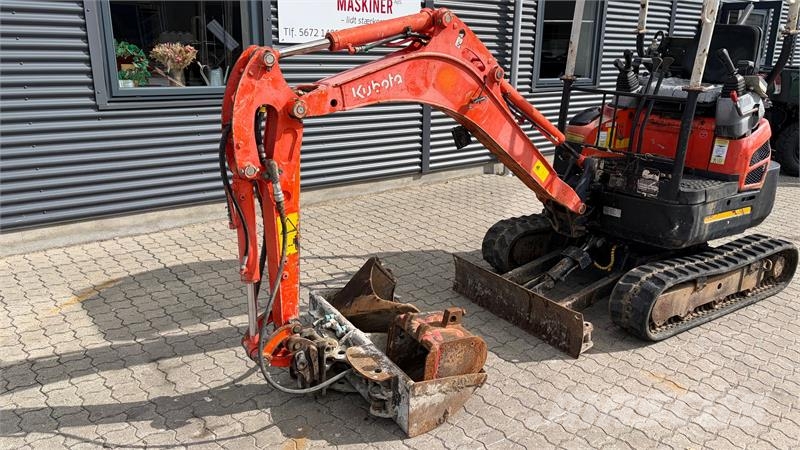 Kubota U17 Hybrid Fleksibel el-hybrid løsning (Diesel & E Escavatori cingolati