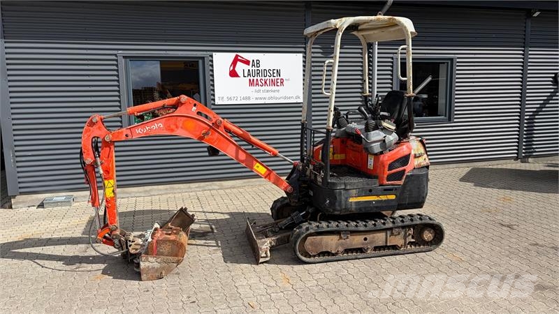 Kubota U17 Hybrid Fleksibel el-hybrid løsning (Diesel & E Escavatori cingolati