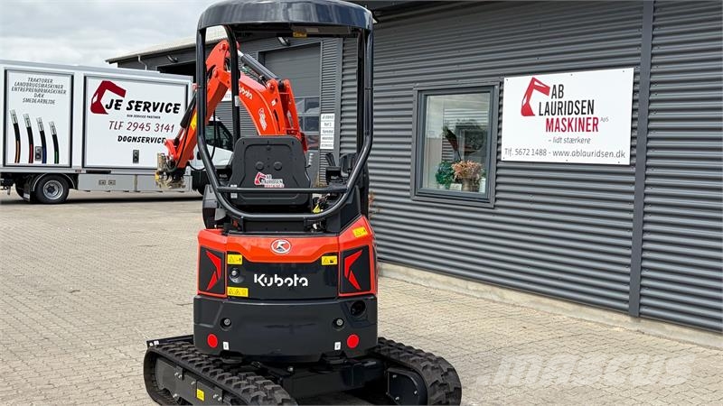 Kubota U18-5 Ny Kubota U18: Maksimal power i kompakt form Rupsgraafmachines