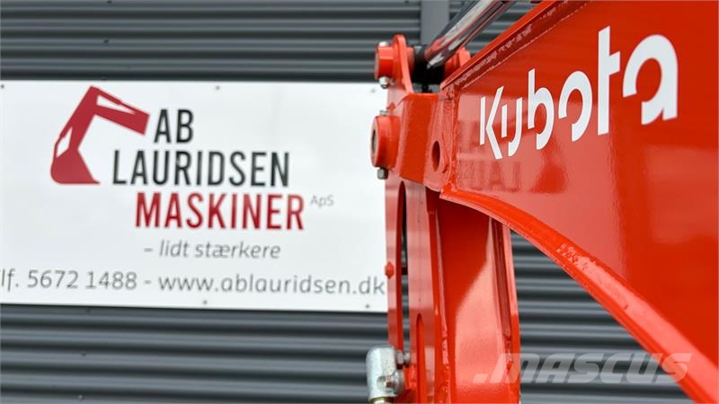 Kubota U18-5 Ny Kubota U18: Maksimal power i kompakt form Rupsgraafmachines
