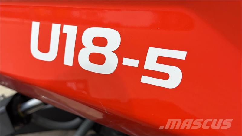 Kubota U18-5 Ny Kubota U18: Maksimal power i kompakt form Rupsgraafmachines