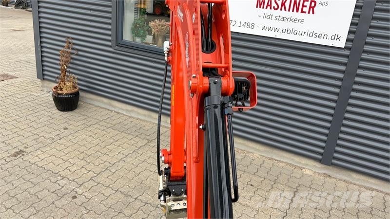 Kubota U18-5 Ny Kubota U18: Maksimal power i kompakt form Rupsgraafmachines