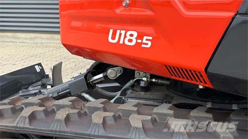 Kubota U18-5 Ny Kubota U18: Maksimal power i kompakt form Rupsgraafmachines