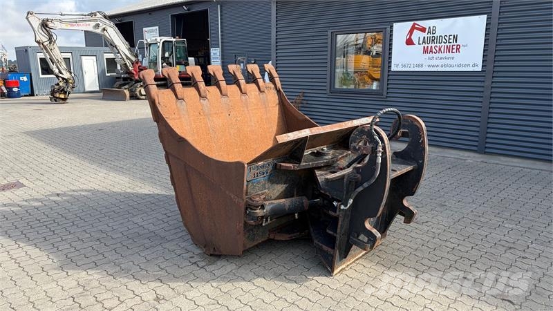 - - - Massiv og kraftig hydraulisk kipbar gravesko 鏟斗