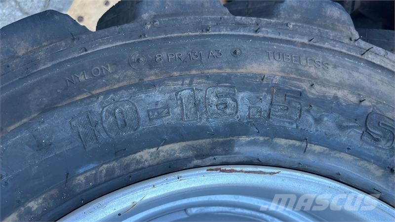 Mitas 10-16,5 komplethjul minilæsser Tyres, wheels and rims