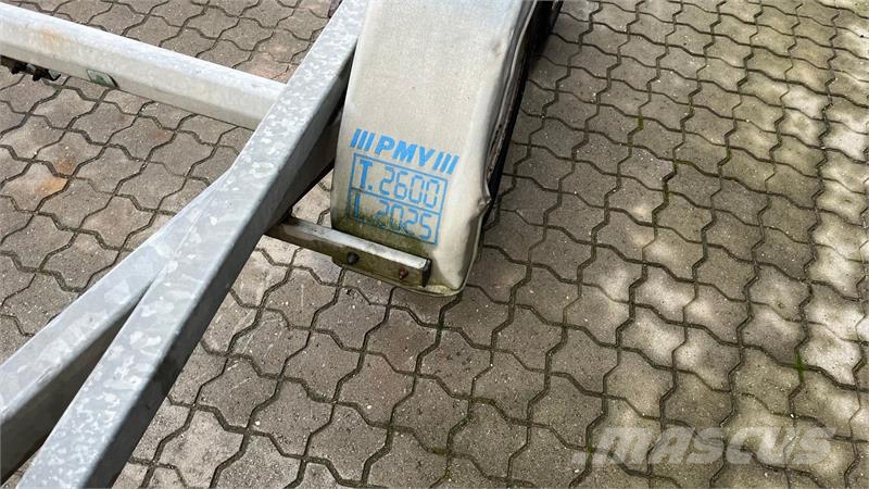 PMV 2600 2600kg kabeltrailer Citas piekabes