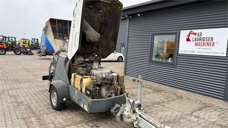 Putzmeister M740 DHBS Slidlagspumpe - (Topmodel med skovl, sla Citas sastāvdaļas