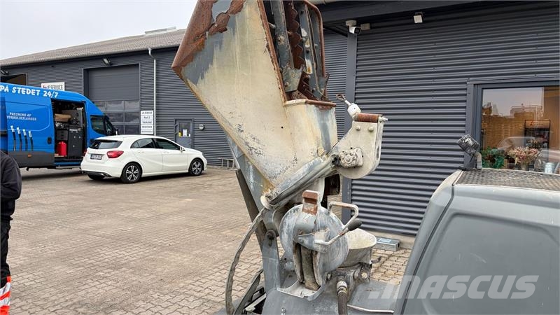Putzmeister M740 DHBS Slidlagspumpe - (Topmodel med skovl og t مكونات أخرى