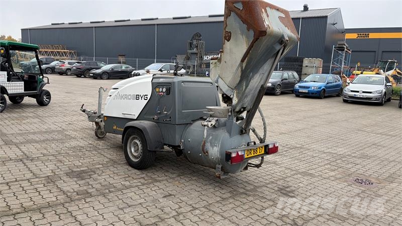Putzmeister M740 DHBS Slidlagspumpe - (Topmodel med skovl, sla Citas sastāvdaļas
