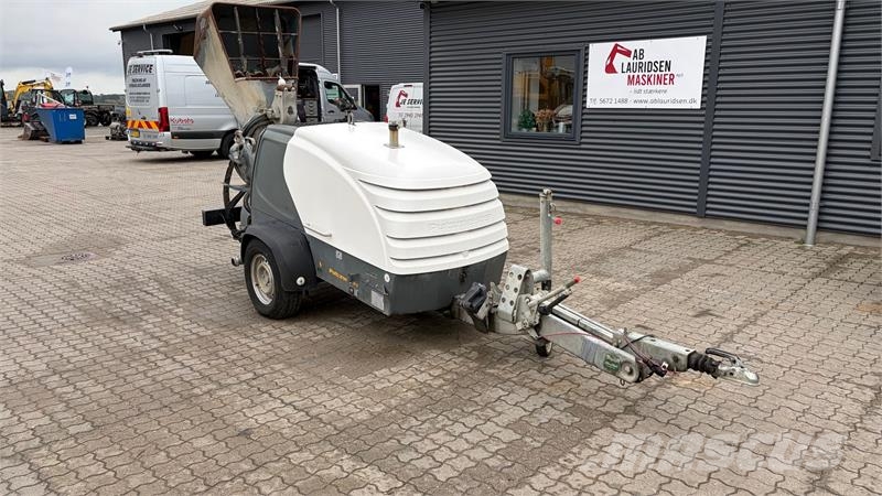 Putzmeister M740 DHBS Slidlagspumpe - (Topmodel med skovl og t Andet tilbehør