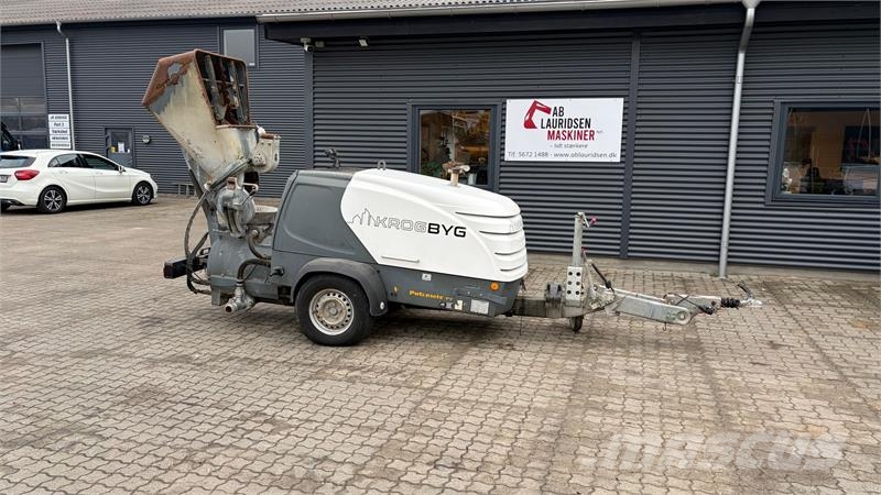 Putzmeister M740 DHBS Slidlagspumpe - (Topmodel med skovl, sla Citas sastāvdaļas