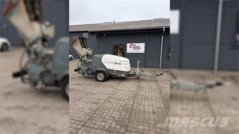 Putzmeister M740 DHBS Slidlagspumpe - (Topmodel med skovl, sla Citas sastāvdaļas