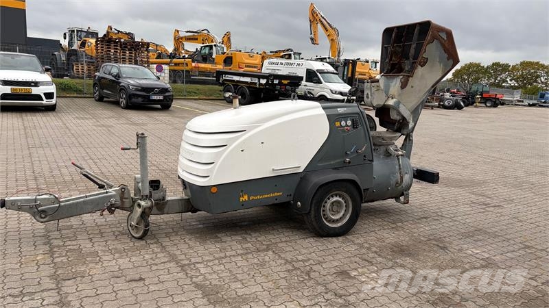 Putzmeister M740 DHBS Slidlagspumpe - (Topmodel med skovl og t مكونات أخرى