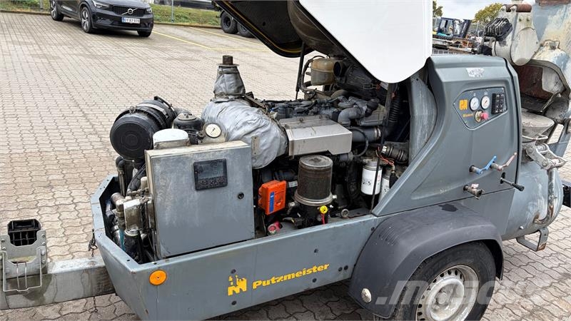 Putzmeister M740 DHBS Slidlagspumpe - (Topmodel med skovl og t مكونات أخرى