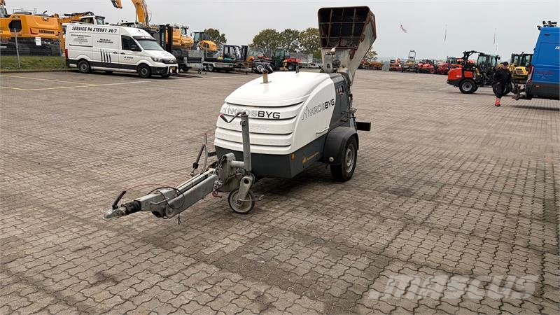 Putzmeister M740 DHBS Slidlagspumpe - (Topmodel med skovl, sla Citas sastāvdaļas