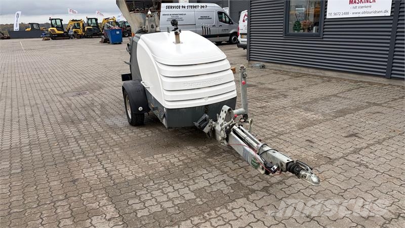 Putzmeister M740 DHBS Slidlagspumpe - (Topmodel med skovl og t Andet tilbehør