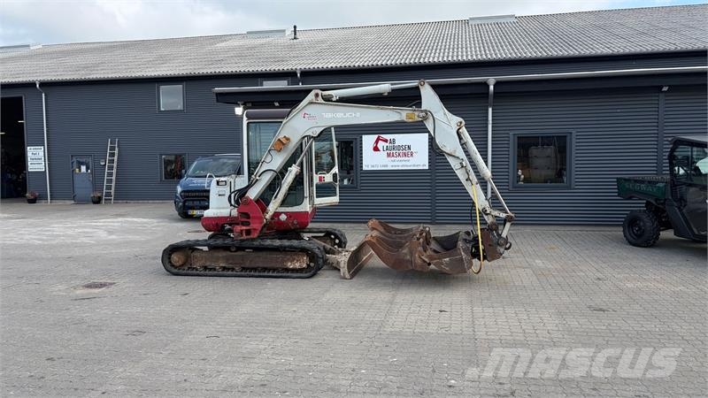 Takeuchi TB145 Velholdt minigraver med lavt timetal og stor Miniescavatori