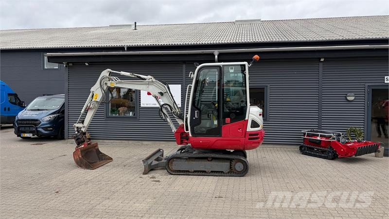 Takeuchi TB230 Powertilt & 1 meter svenskerskovl + Stor LED Minigravemaskiner