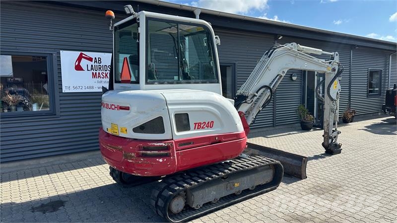 Takeuchi TB240 JST-skifte Kāpurķēžu ekskavatori