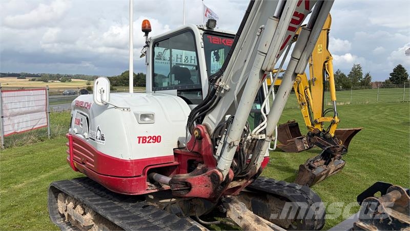 Takeuchi TB290 m/ Engcon, centralsmøring og 7 skovle - Årga Pelle sur chenilles