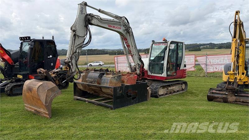 Takeuchi TB290 m/ Engcon, centralsmøring og 7 skovle - Årga Pelle sur chenilles