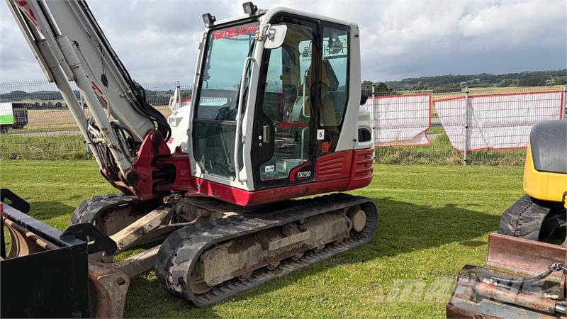 Takeuchi TB290 m/ Engcon, centralsmøring og 7 skovle - Årga Pelle sur chenilles