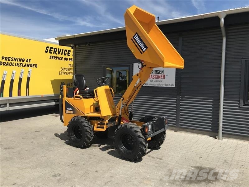 Thwaites 1 t Fabriksny klar til levering. Vehículos compactos de volteo