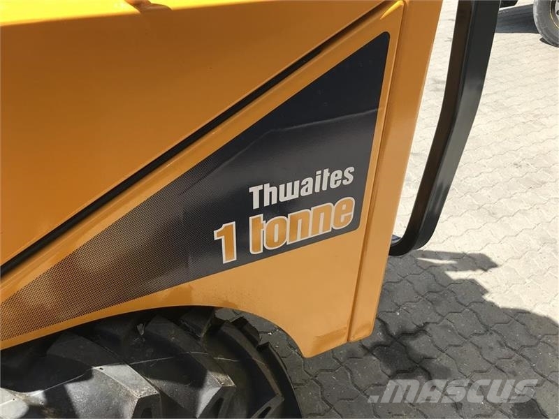 Thwaites 1 t Fabriksny klar til levering. Vehículos compactos de volteo