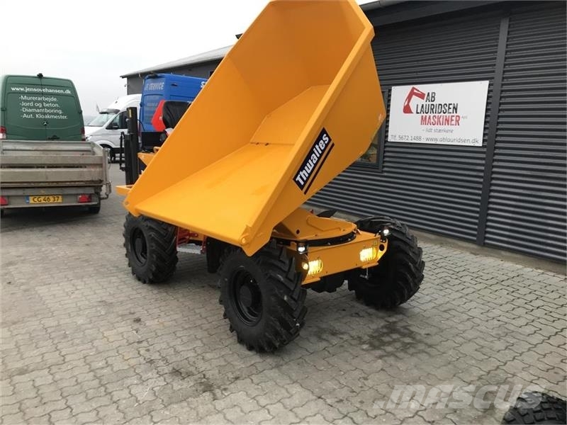 Thwaites 3 T Fabriks Ny Til omgåene levering عربات نقل قلابة للمواقع