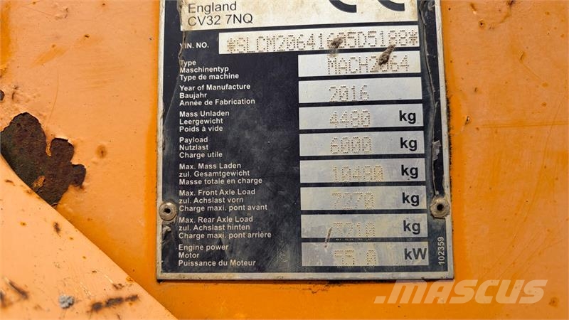 Thwaites Mach2064 6 tons dumper عربات نقل قلابة للمواقع