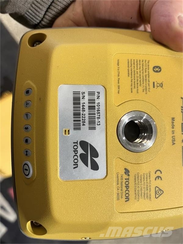- - - Topcon Roger GPS "formandsstav" GPS
