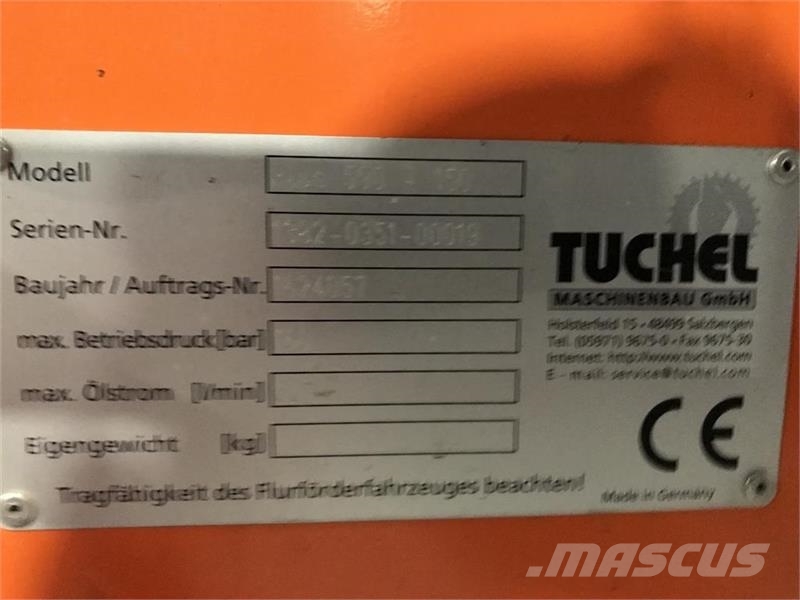 Tuchel Plus 590 med opsamler 150cm Övriga