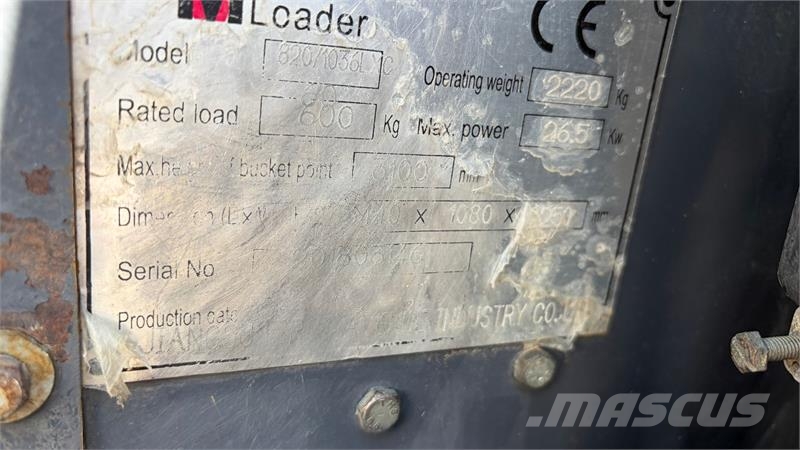 VM Loader 1036LXC m/lukket kabine لوادر صغيرة