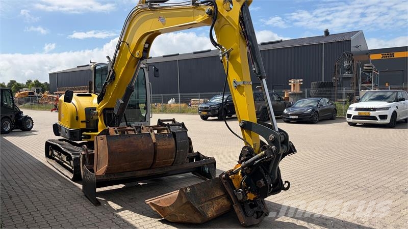 Wacker Neuson ET90 m/ Engcon og Unicontrol 3D-GPS Excavadoras sobre orugas