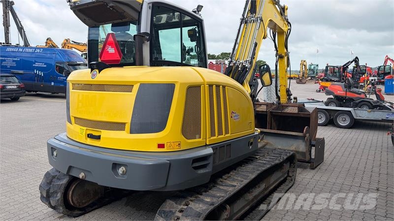 Wacker Neuson ET90 m/ Engcon og Unicontrol 3D-GPS Excavadoras sobre orugas