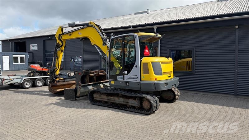 Wacker Neuson ET90 m/ Engcon og Unicontrol 3D-GPS Excavadoras sobre orugas