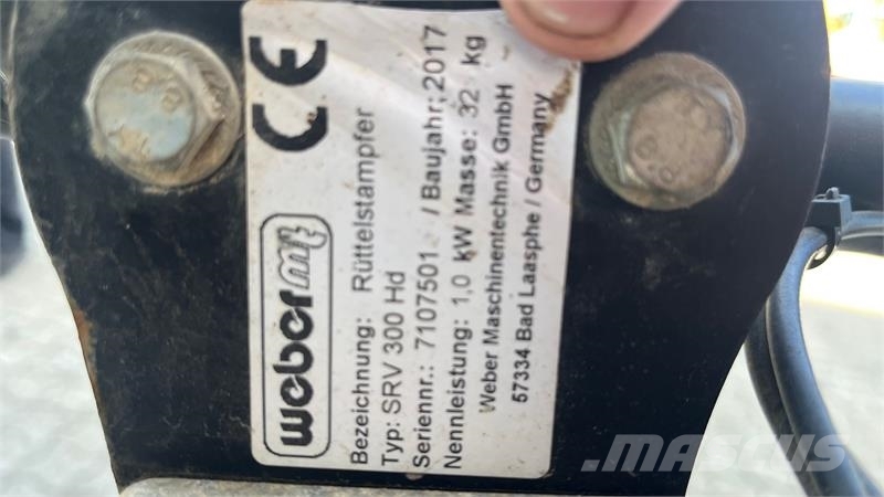 Weber svr300 32Kg lille/smal jordloppe NY Motor Ubijaki