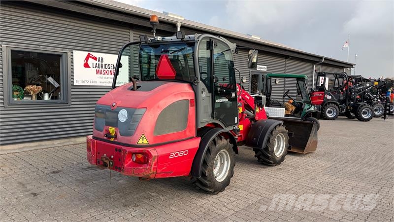 Weidemann 2080 RL40 med skovl og gafler Малые погрузчики