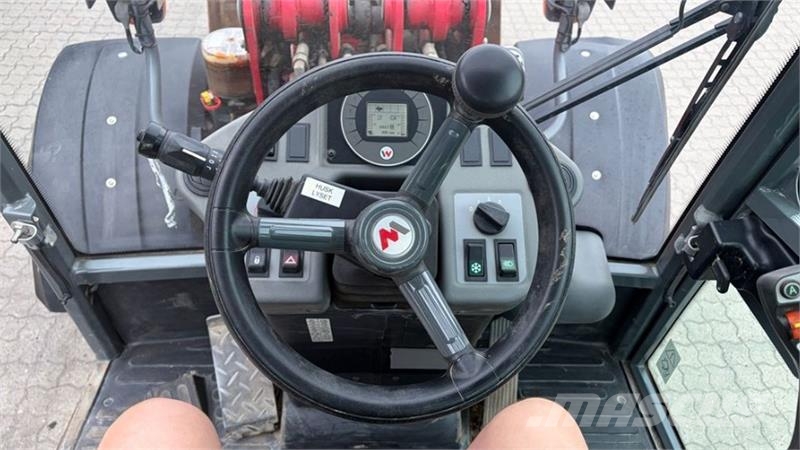 Weidemann 3080 med skovl og gafler Miniladers