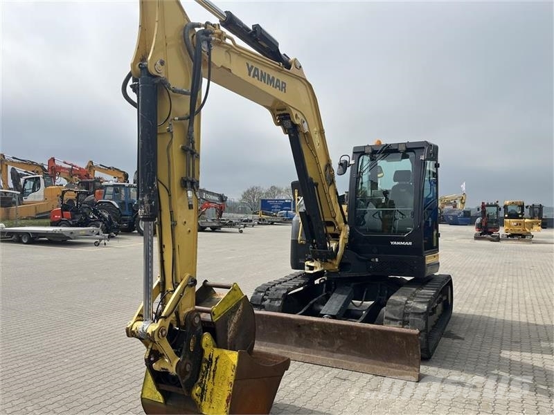 Yanmar SV100 2A Centralsmørring og hydraulisk hurtigskift Εκσκαφείς με ερπύστριες