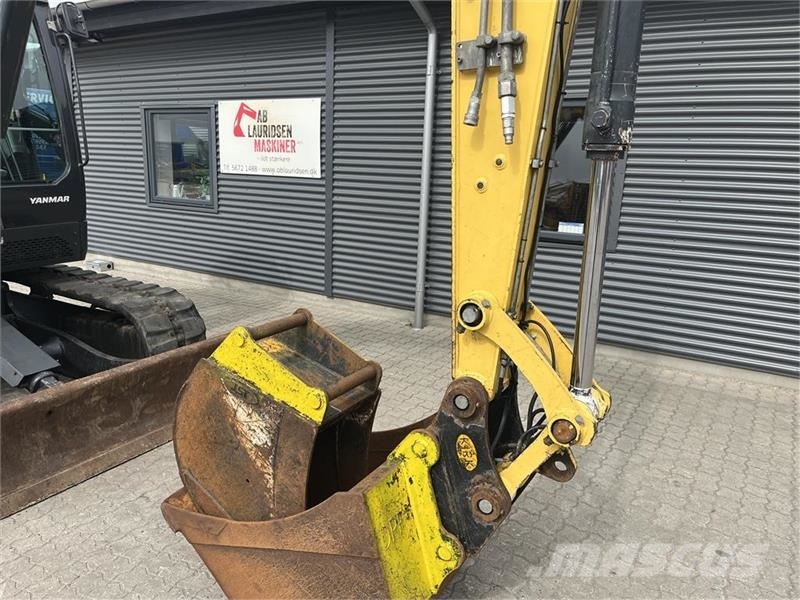 Yanmar SV100 2A Centralsmørring og hydraulisk hurtigskift Εκσκαφείς με ερπύστριες