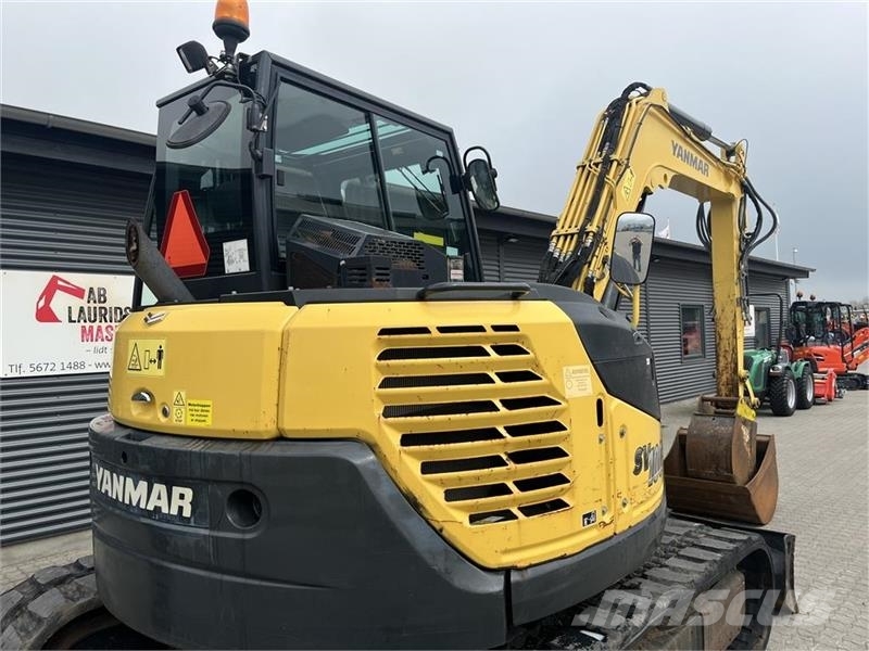 Yanmar SV100 2A Centralsmørring og hydraulisk hurtigskift Εκσκαφείς με ερπύστριες