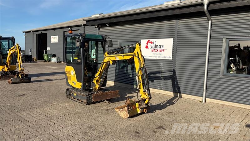 Yanmar SV18 Tiltman og 2 skovle Mini rýpadla < 7t
