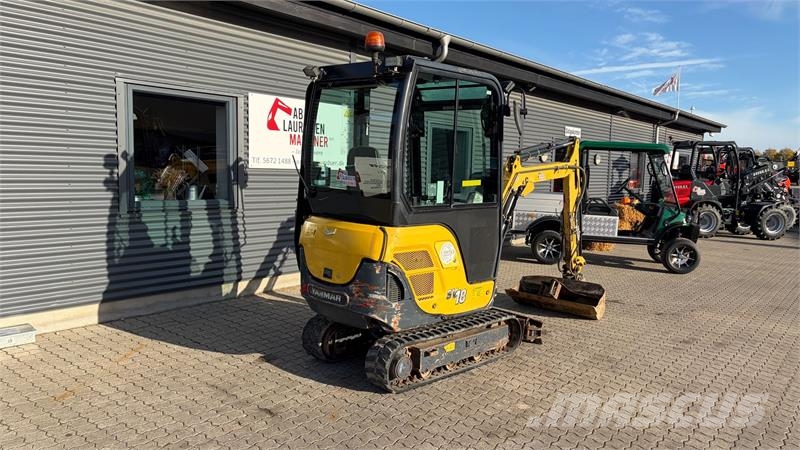 Yanmar SV18 Tiltman og 2 skovle Mini rýpadla < 7t